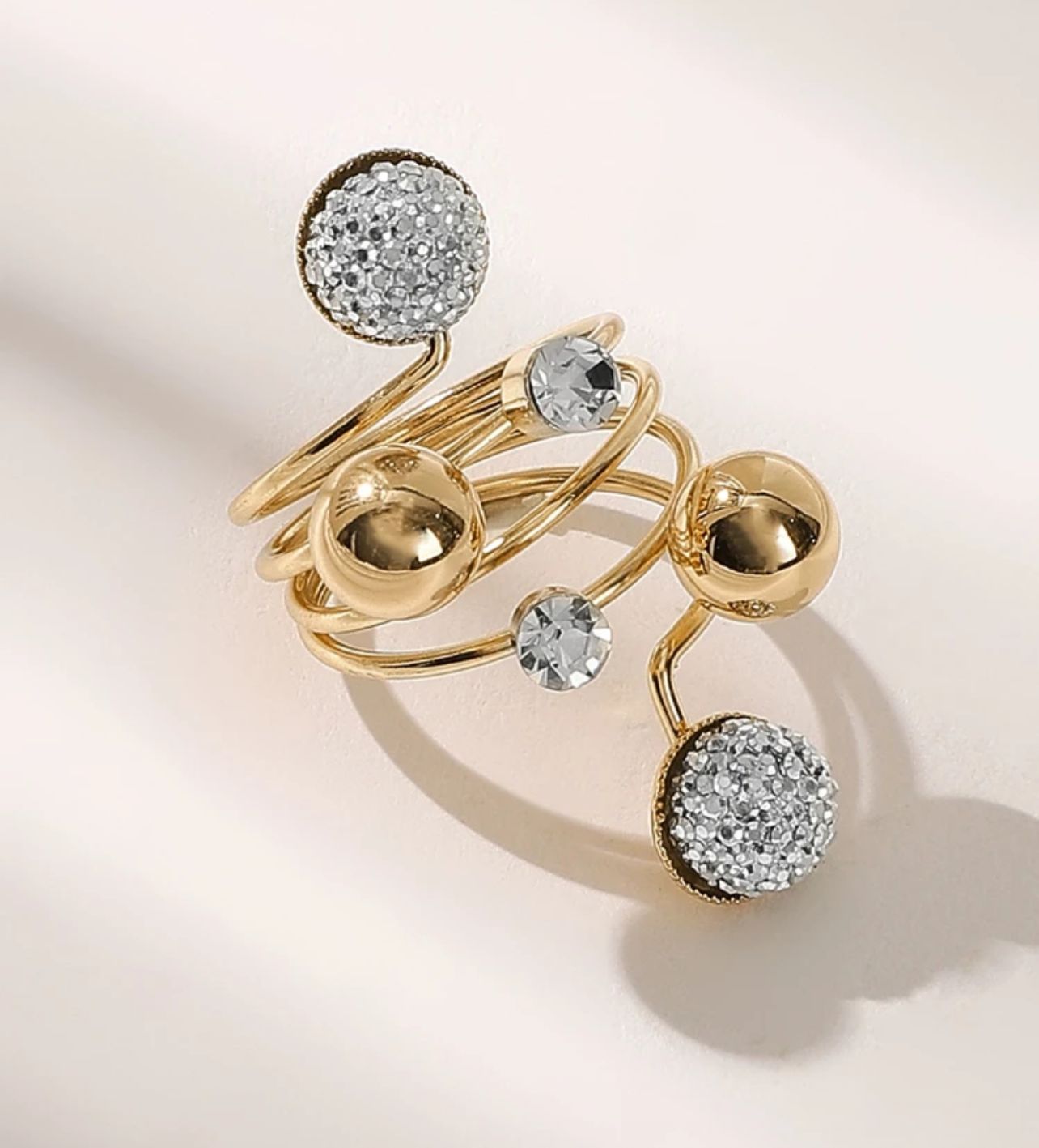 Spiral ring